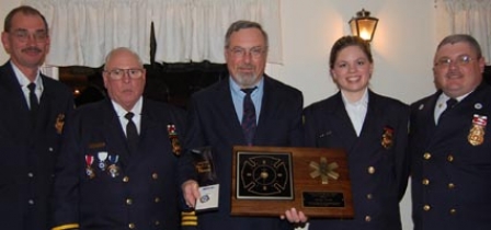 Oxford Fire Department honors members
